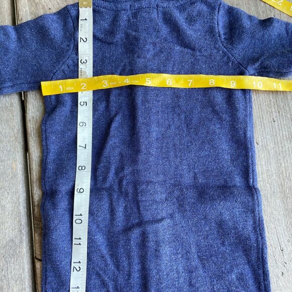 Cat & Jack Boys Romper Size 3-6 Mo Hooded Critter Sweater Blue Ears NEW - Picture 8 of 8